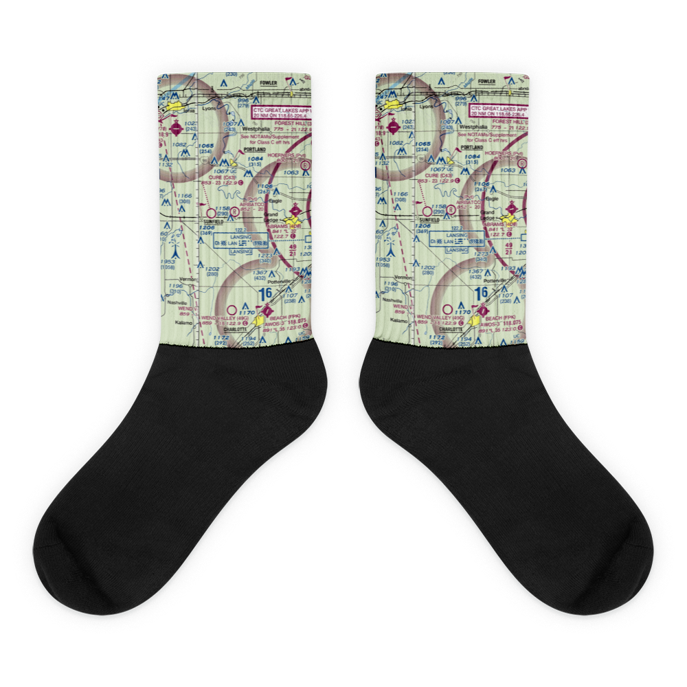 Airbatco Field (44MI) VFR Sectional Socks 