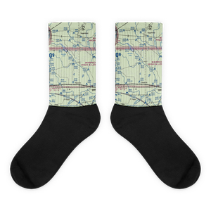 B T & K H Ranch Airport (44LA) VFR Sectional Socks