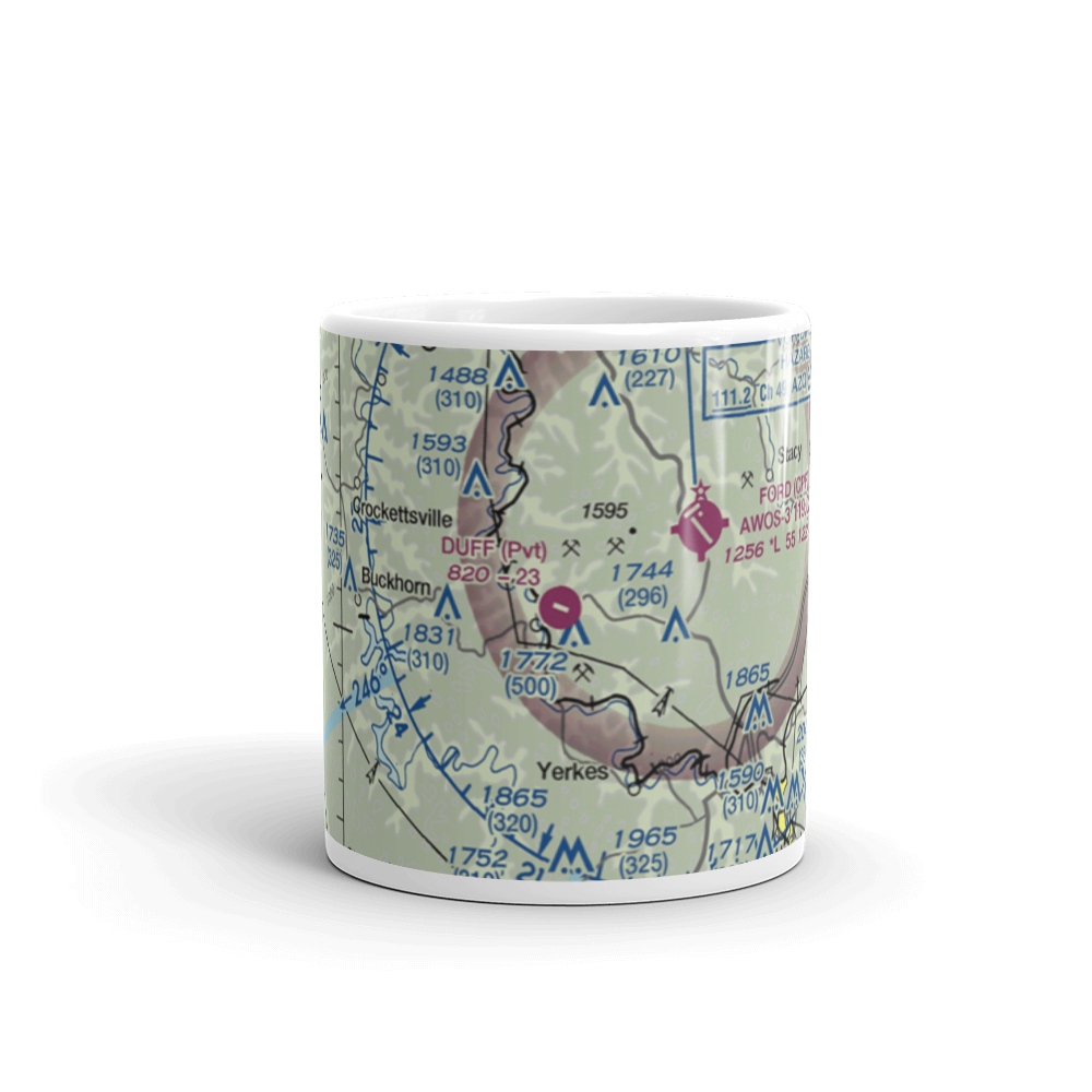 Duff Airport (44KY) VFR Sectional  Mug 