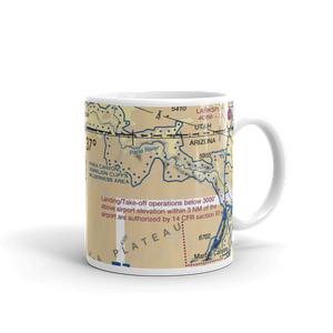 Sandhill Ranch Airport (44AZ) VFR Sectional  Mug