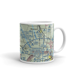 Eagle Ridge Ultralightport (43WI) VFR Sectional  Mug