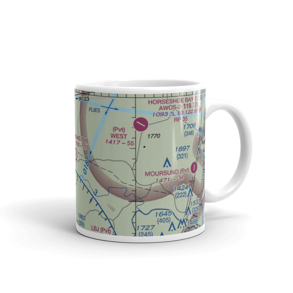 H Young Ranch Airport (4XS6) VFR Sectional  Mug 