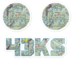 Smith Airport (43KS) VFR Sectional Sticker Pack