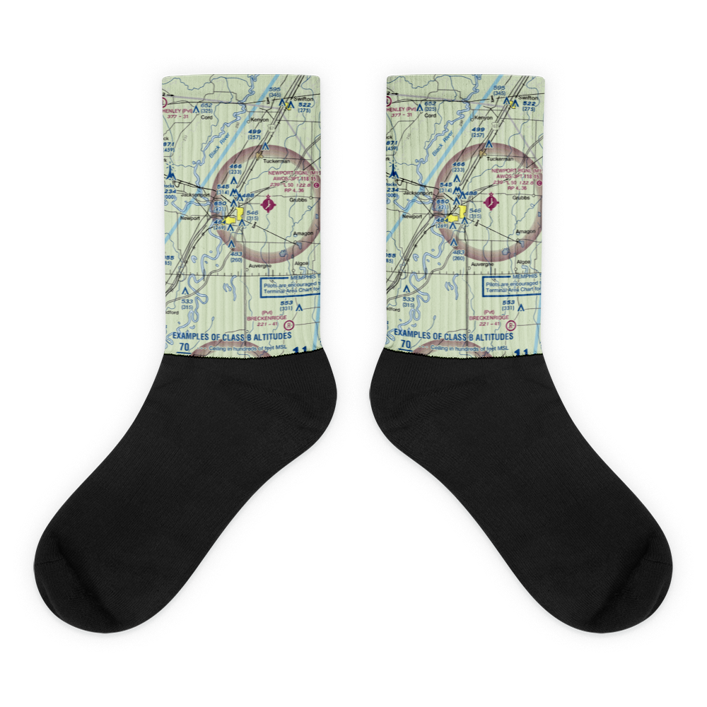 Haigwood Landing Strip (43AR) VFR Sectional Socks 