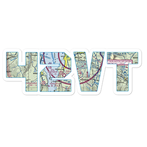 Frogs End Airport (42VT) VFR Sectional Sticker