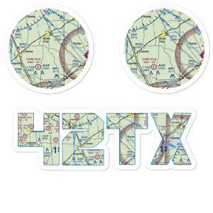 Magee Airport (42TX) VFR Sectional Sticker Pack