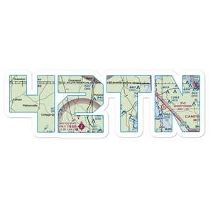 Oliver Landing Airport (42TN) VFR Sectional Sticker