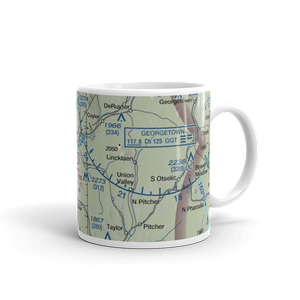 Walter's Field (42NY) VFR Sectional  Mug