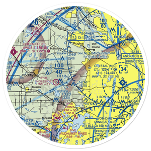 Kral's Personal Use Landing Field (42MN) VFR Sectional Sticker (30 mile)