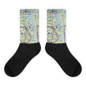 Pirates Cove Airport (42KY) VFR Sectional Socks