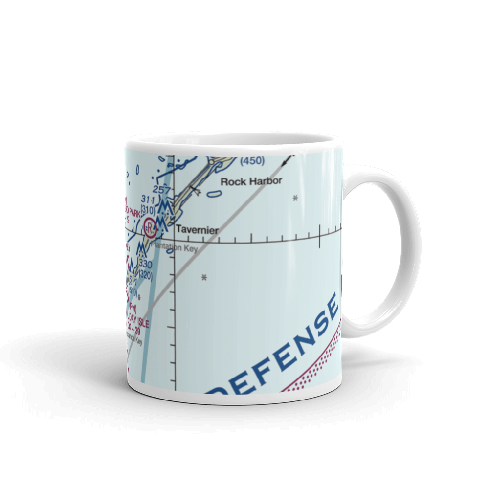 Plantation Key Seaplane Base (42FL) VFR Sectional  Mug 