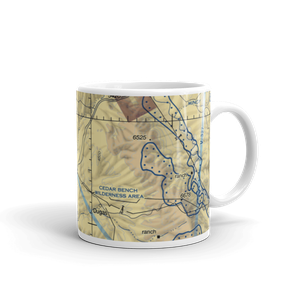 Orme School Airport (42AZ) VFR Sectional  Mug