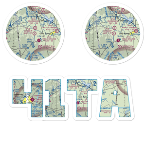 Circle P Ranch Airport (41TA) VFR Sectional Sticker Pack