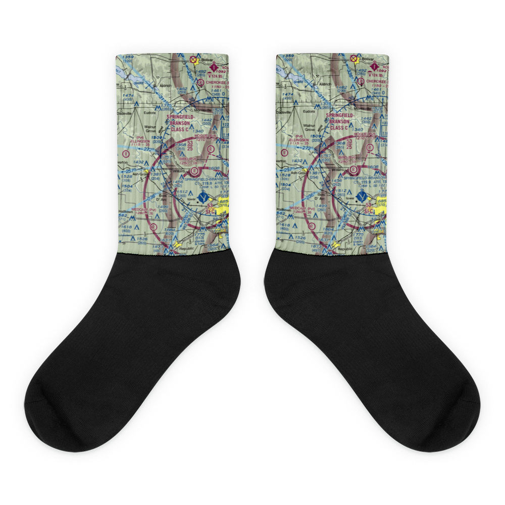 Textor Airport (41MO) VFR Sectional Socks 