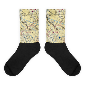 Silver Creek Ranch Airport (41CA) VFR Sectional Socks