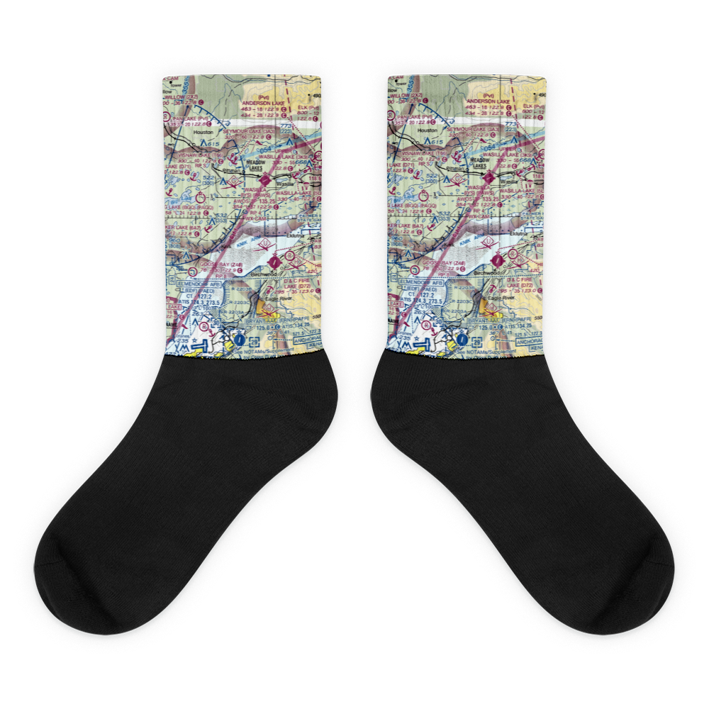 Settlers Bay Airstrip (41AK) VFR Sectional Socks 