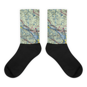 Schubert Airstrip (40WI) VFR Sectional Socks