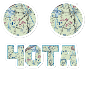 Miles Field (40TA) VFR Sectional Sticker Pack