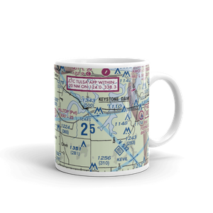 Hilltop Airport (40OK) VFR Sectional  Mug