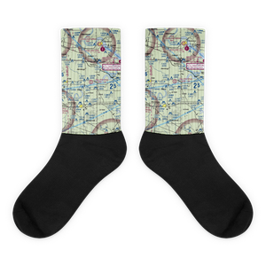 Hilltop Airport (40OK) VFR Sectional Socks