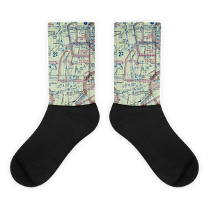 Cherry Hill Airport (40IN) VFR Sectional Socks