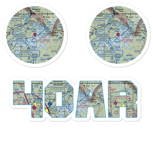 Lost Bridge Village Airport (40AR) VFR Sectional Sticker Pack