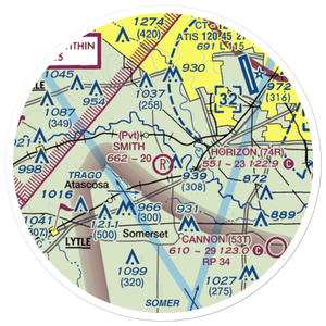 Star Smith Field (3XS5) VFR Sectional Sticker (20 mile)