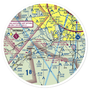 Star Smith Field (3XS5) VFR Sectional Sticker (30 mile)