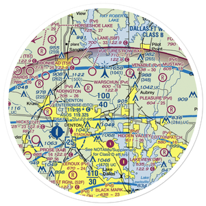 Hartlee Field (3XS0) VFR Sectional Sticker (30 mile)