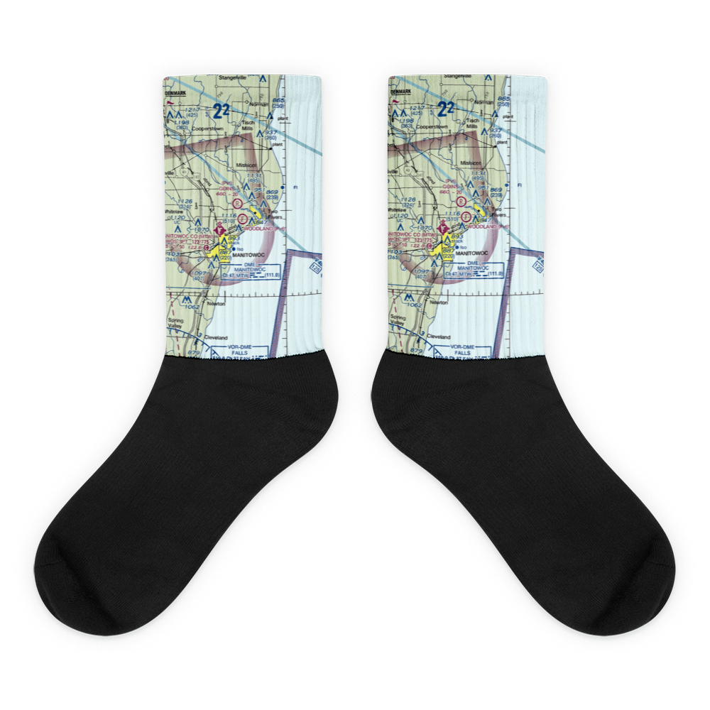 Woodland Airstrip (3WN7) VFR Sectional Socks 