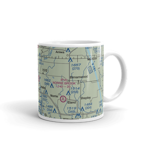 Flying 'O' Airport (3WI4) VFR Sectional  Mug