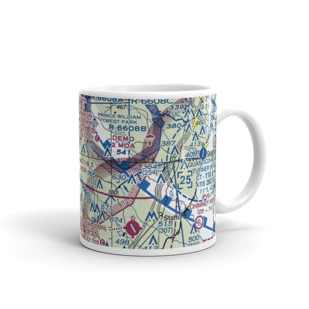 Hartwood Airport (3VG7) VFR Sectional  Mug 