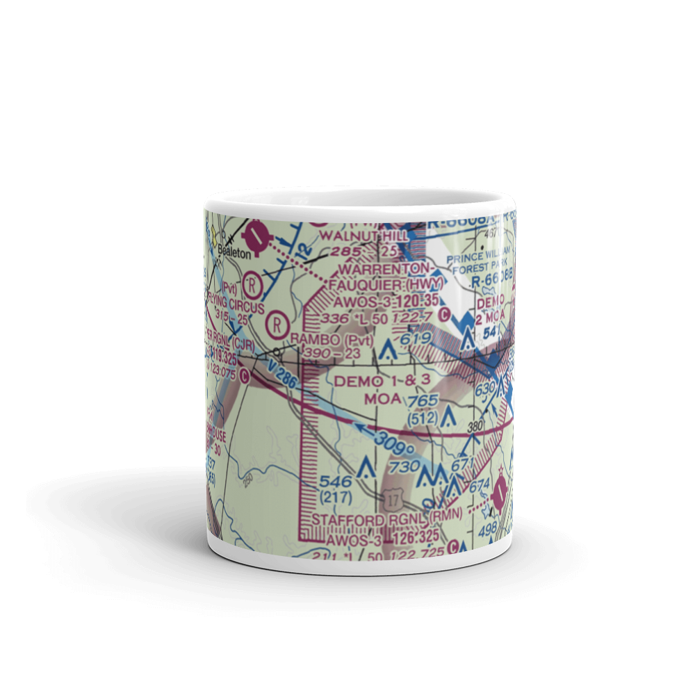 Hartwood Airport (3VG7) VFR Sectional  Mug 