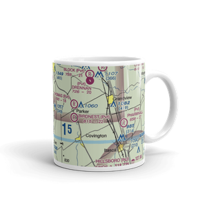 Lowell Smith Jr Airport (3TX6) VFR Sectional  Mug
