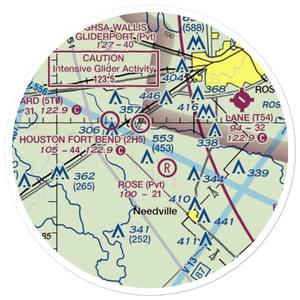 Purdy-Nielsen Memorial Airpark (3TS5) VFR Sectional Sticker (20 mile)