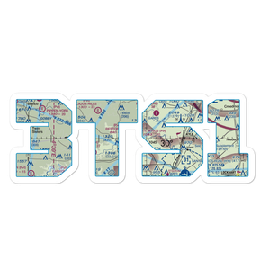 White Wings Airport (3TS1) VFR Sectional Sticker