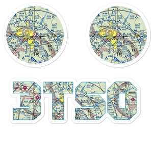 East Side Airport (3TS0) VFR Sectional Sticker Pack