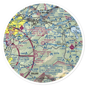 Kenner Farm Airport (3TN4) VFR Sectional Sticker (30 mile)