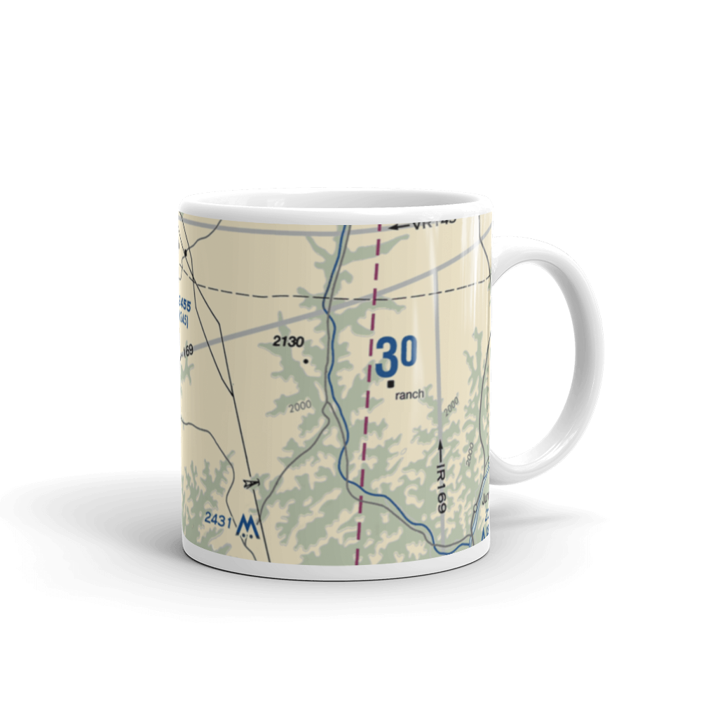 Mills Ranch Airport (3TE7) VFR Sectional  Mug 