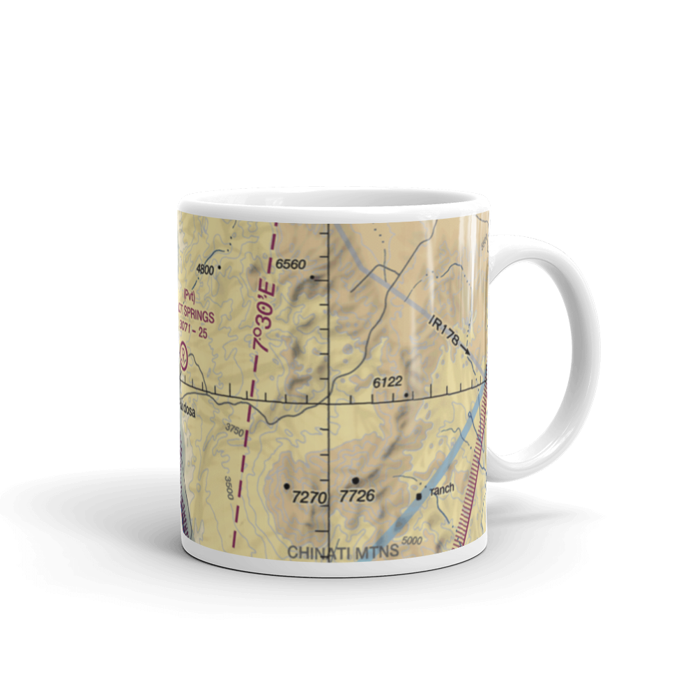 Hot Springs Airport (3TE4) VFR Sectional  Mug 