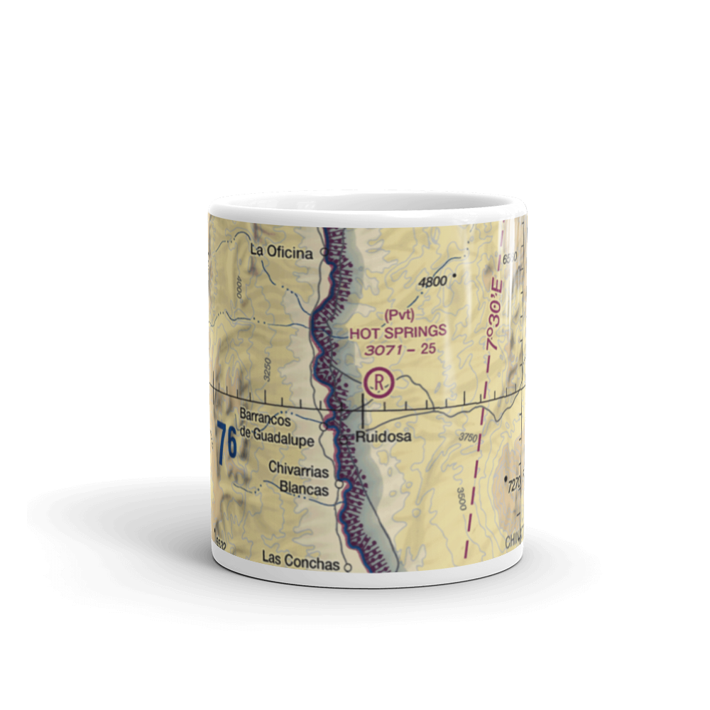 Hot Springs Airport (3TE4) VFR Sectional  Mug 