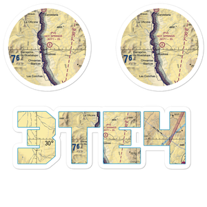 Hot Springs Airport (3TE4) VFR Sectional Sticker Pack