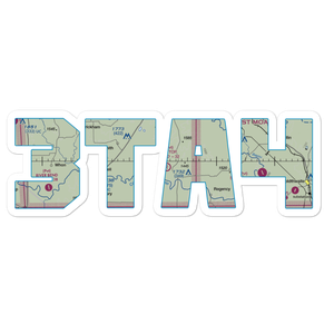 Tin Top Ranch Airport (3TA4) VFR Sectional Sticker