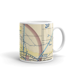 Running Colors Airport (3SD6) VFR Sectional  Mug