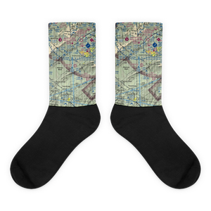 Mountain Hide-Away Airport (3PS4) VFR Sectional Socks