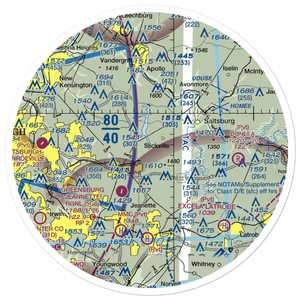 Phil Cain Memorial Field (3PN9) VFR Sectional Sticker (30 mile)