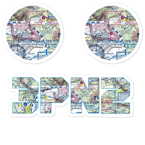 Karlindo Airport (3PN2) VFR Sectional Sticker Pack
