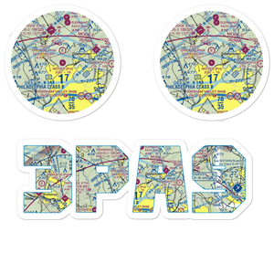 Moyer Airport (3PA9) VFR Sectional Sticker Pack