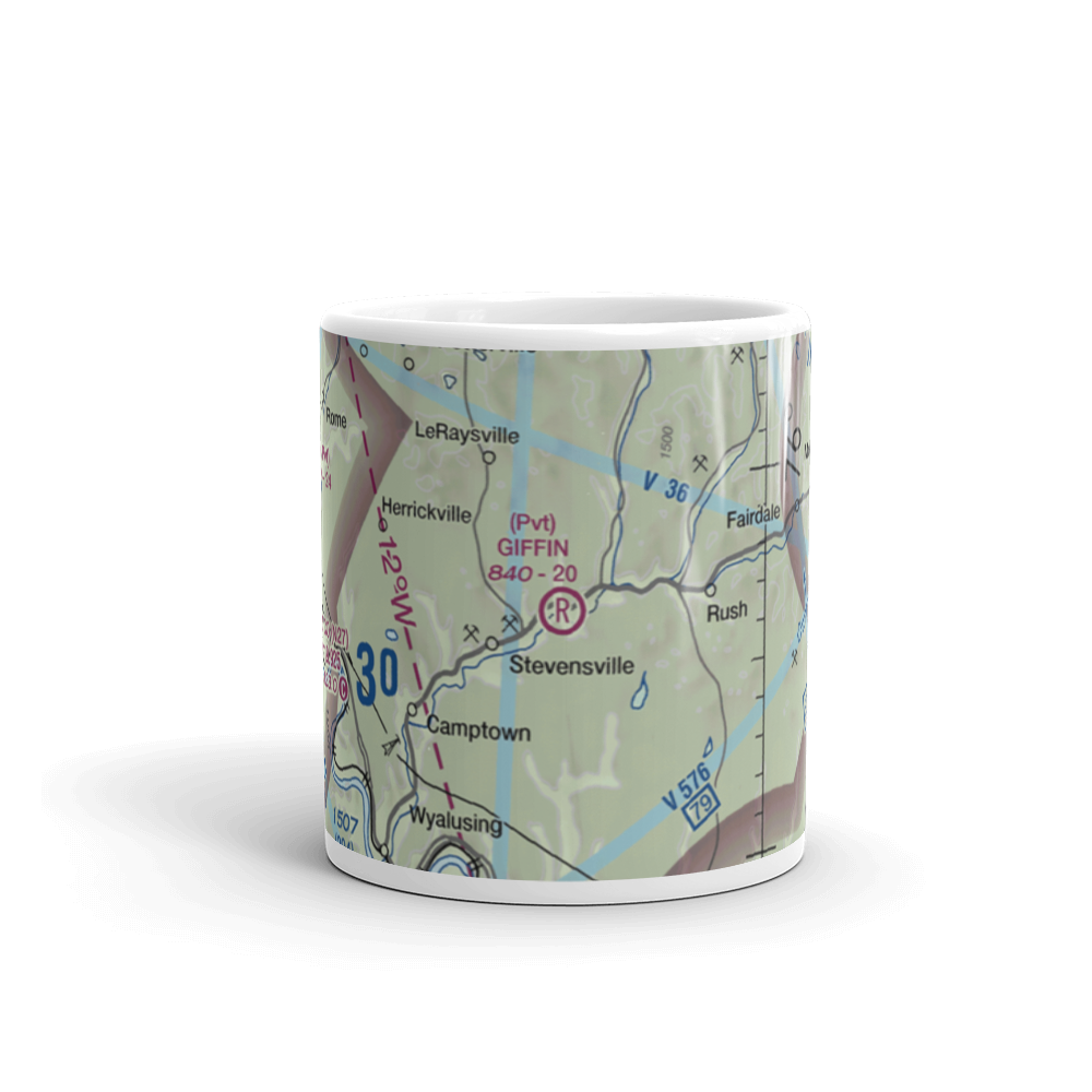 Giffin Airport (3PA4) VFR Sectional  Mug 