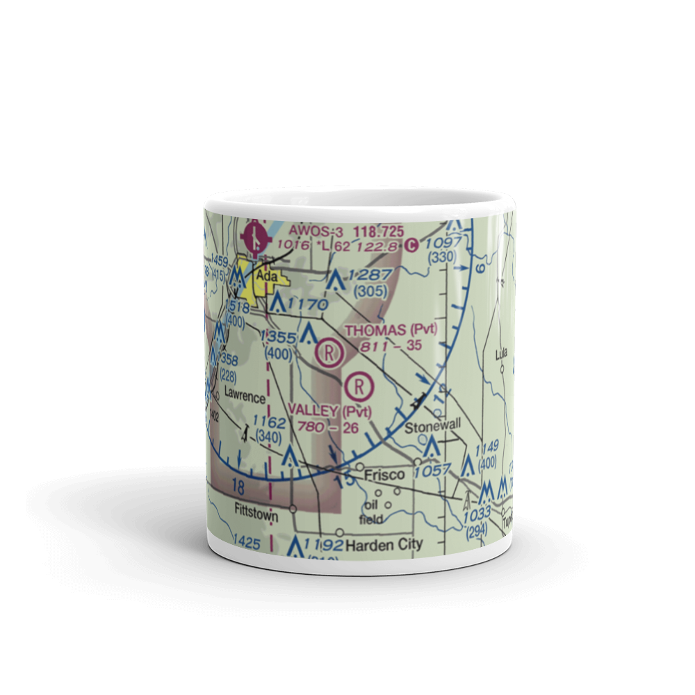 Valley Airport (3OK0) VFR Sectional  Mug 
